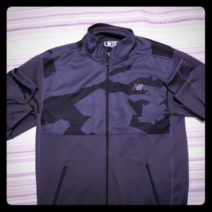 New Balance camo zip up